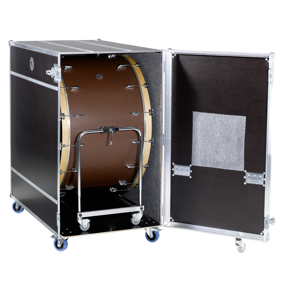 Flight case for bass drum swing door Big Bertha 36 GT36DB1