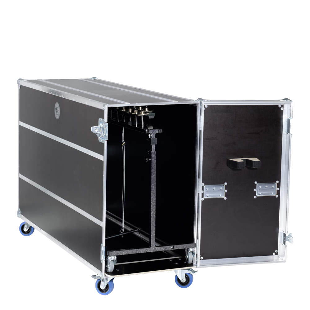 Flight case for crotales Flight case for crotales