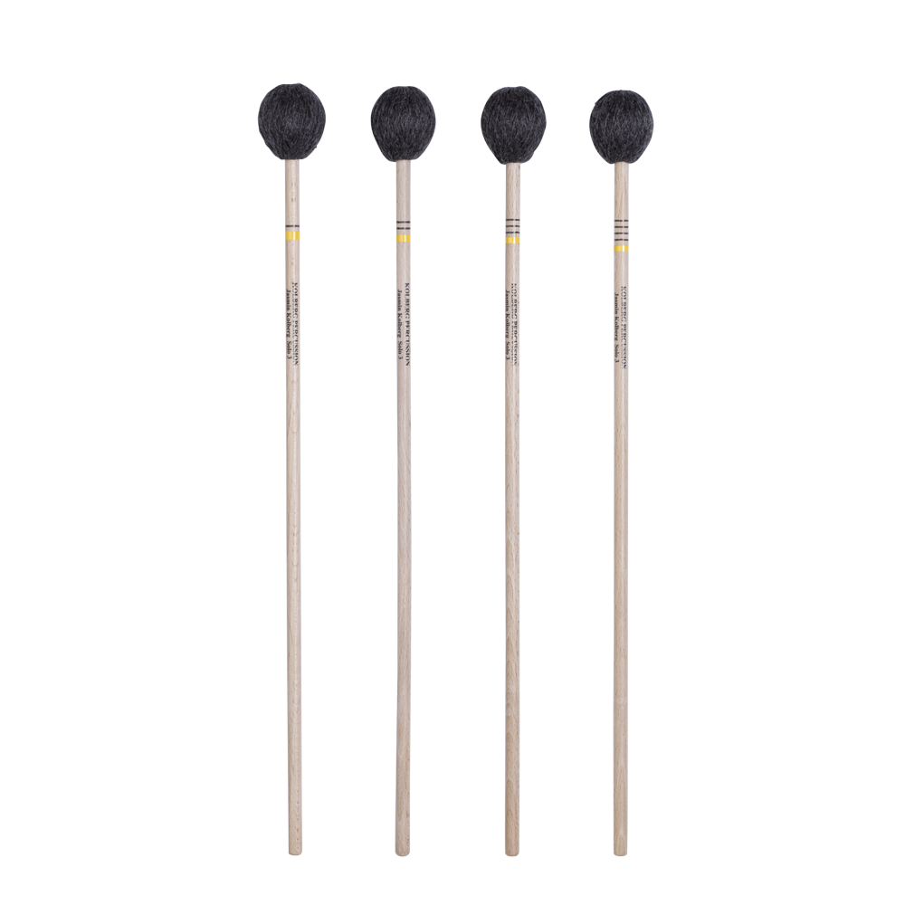 Marimba mallets Jasmin Kolberg Solo 3 | 42 cm / common beech