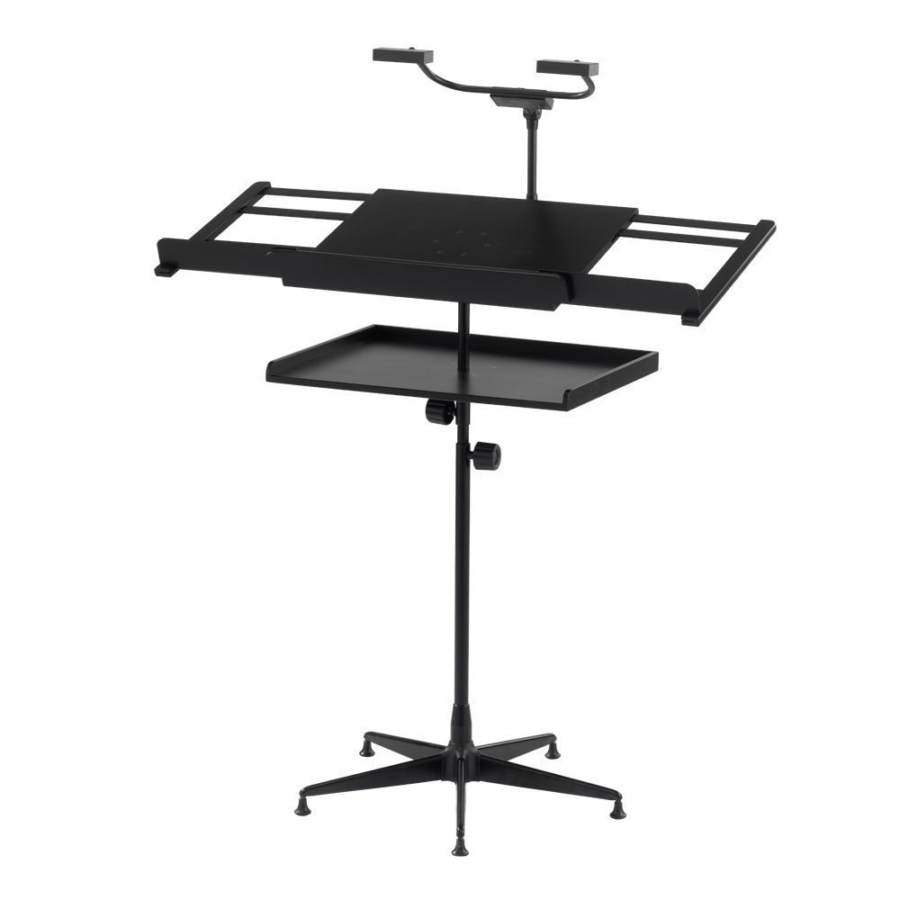 室内使用 NATURE TONES EXTENSION UNIT TABLE Conductor's music stand, extendable, with LED lamp | black