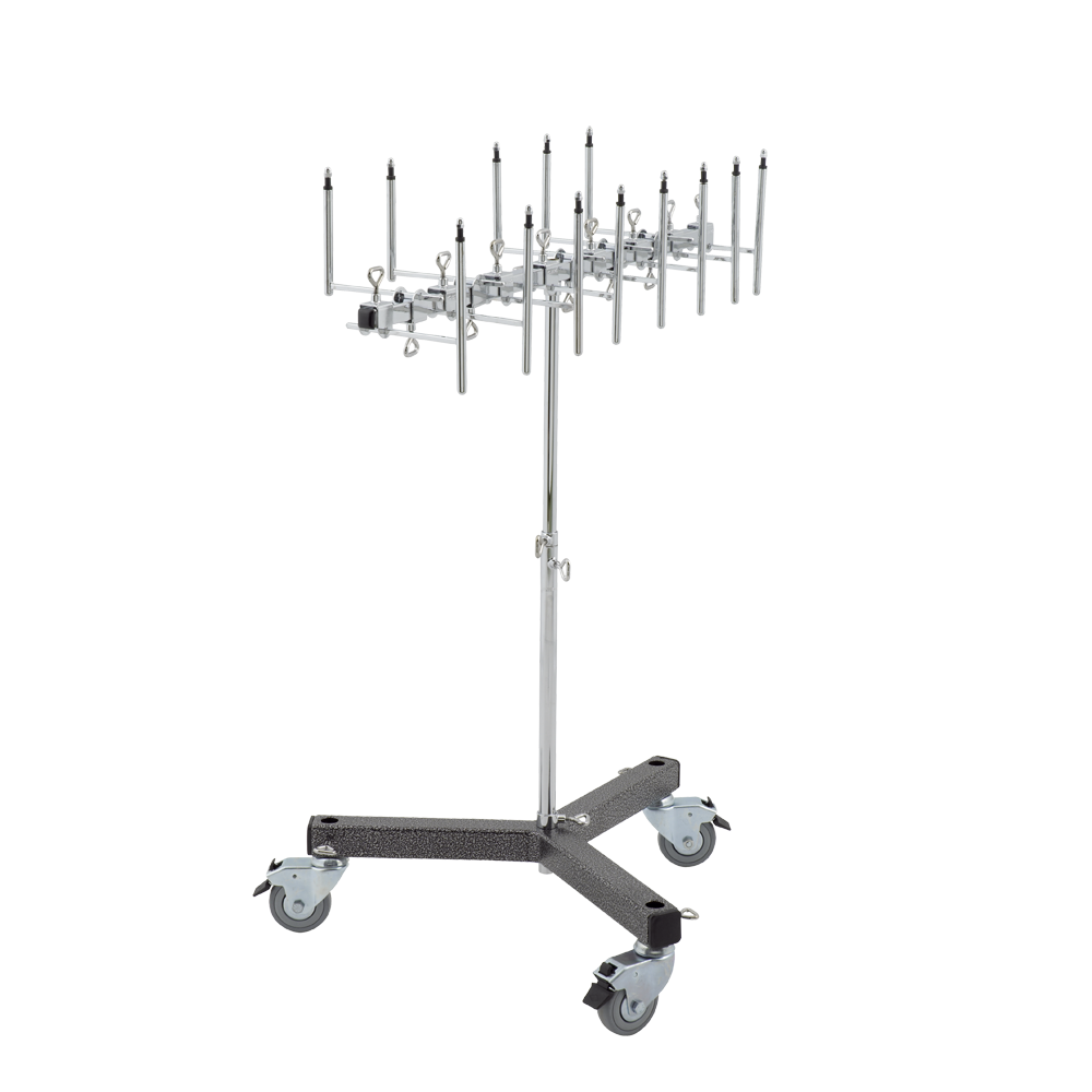 Mobile combination stand for 1 octave of instruments | XXVN