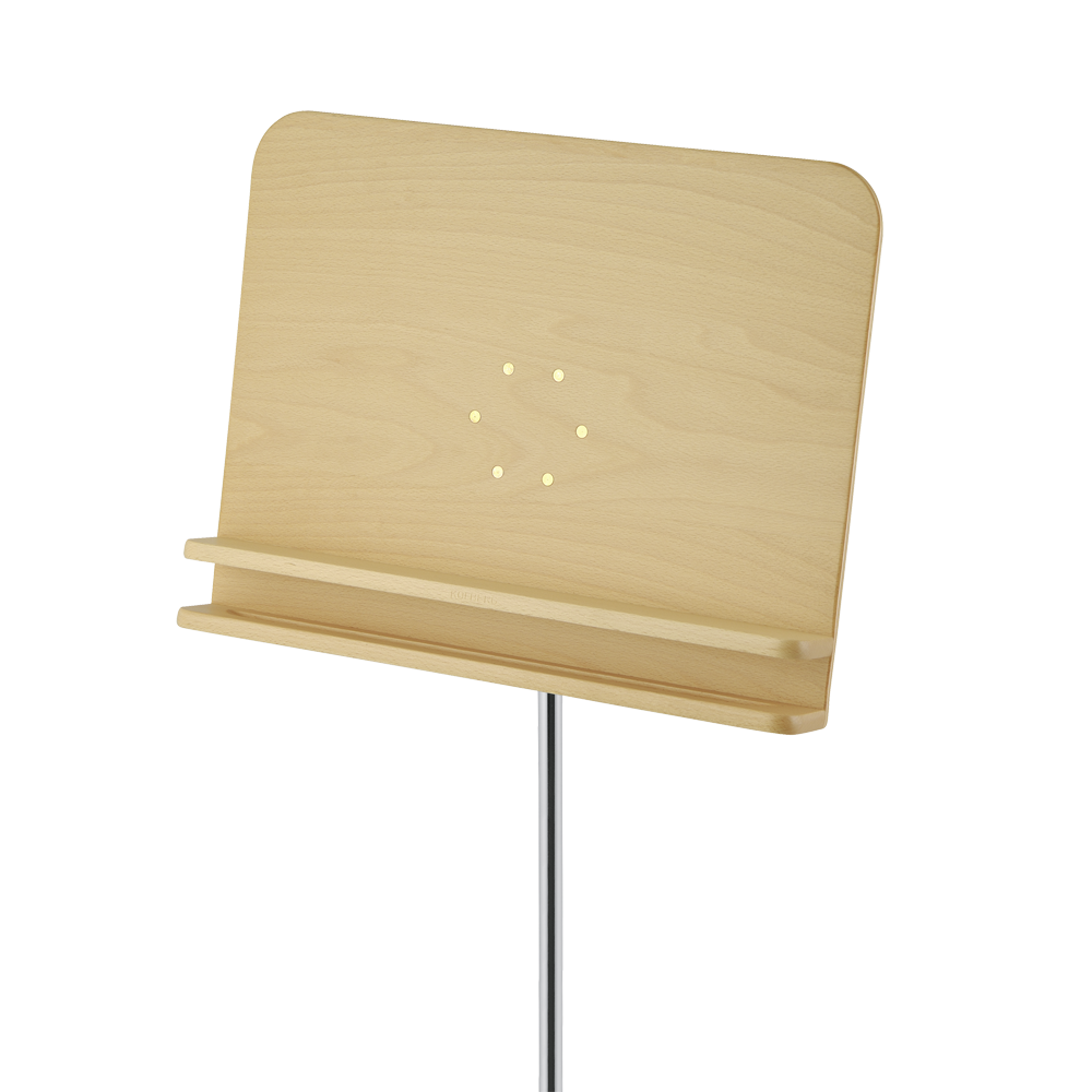 Music stand desk, wood, double shelf Music stand desk, wood, double shelf